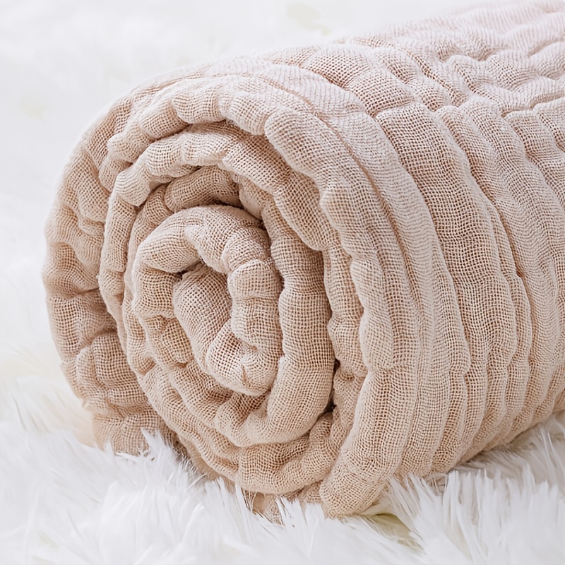 Newborn Bath Towel, 100% Cotton Swaddle Blanket