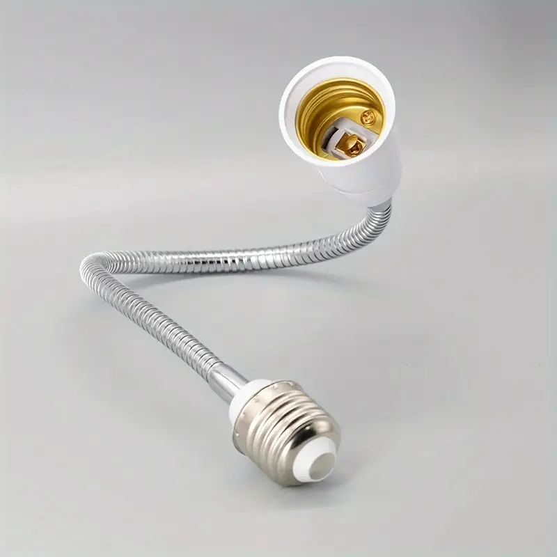 1pc E27 Support De Lampe D'ampoule LED Adaptateur D'extension