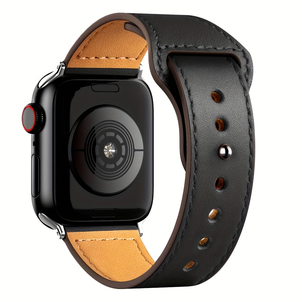 leather strap For apple watch Ultra 49mm 8 7 45mm 41mm Smart Watch