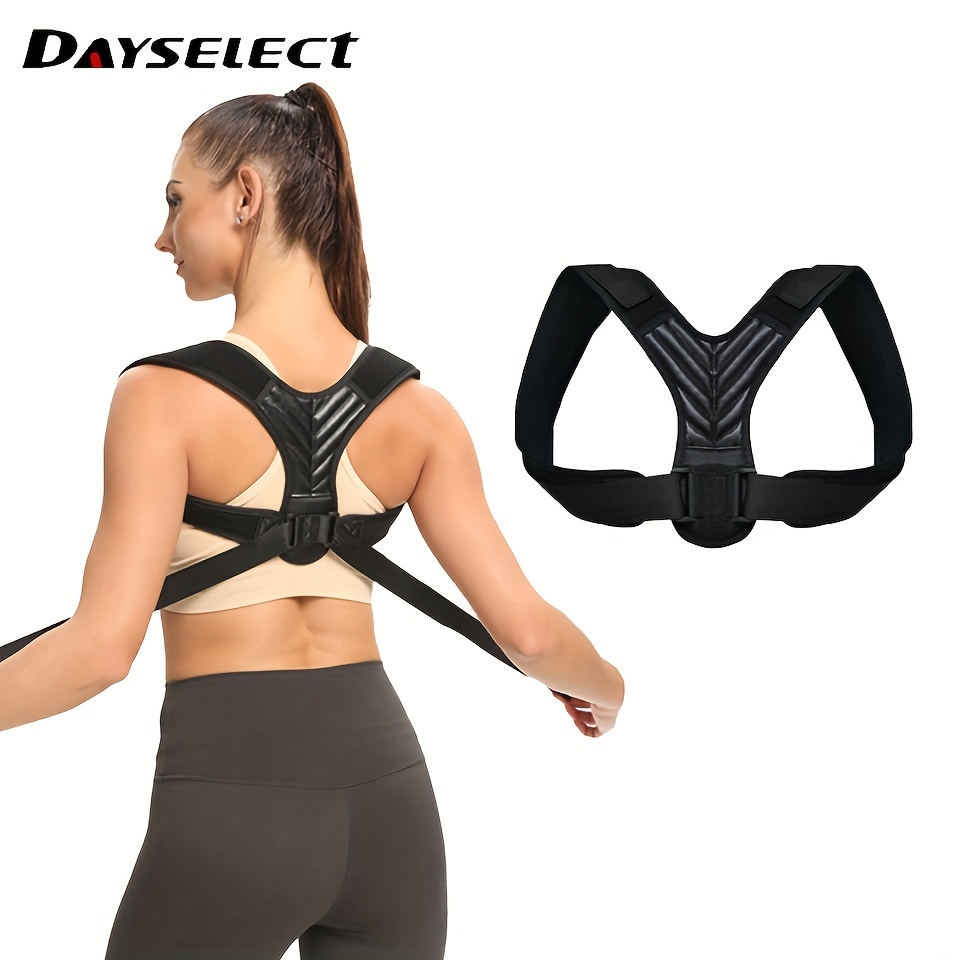 Comfortable Adjustable Posture Corrector for Spinal Alignment and Support -  Straighten Your Back and Improve Posture
