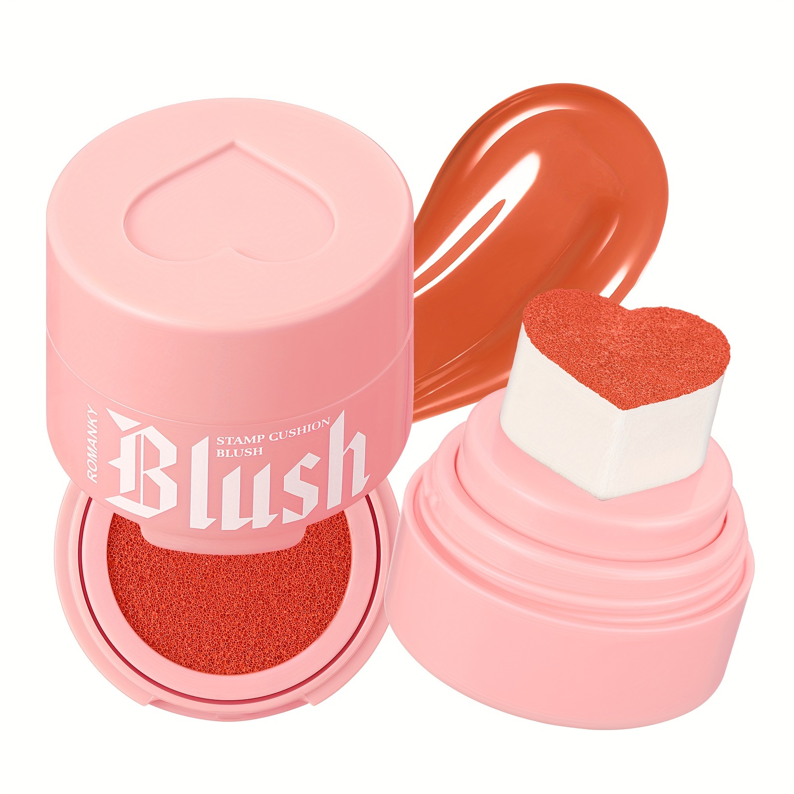 4 colors Stamp Liquid Blush Fine Glitter Soft Creamy Velvet Temu