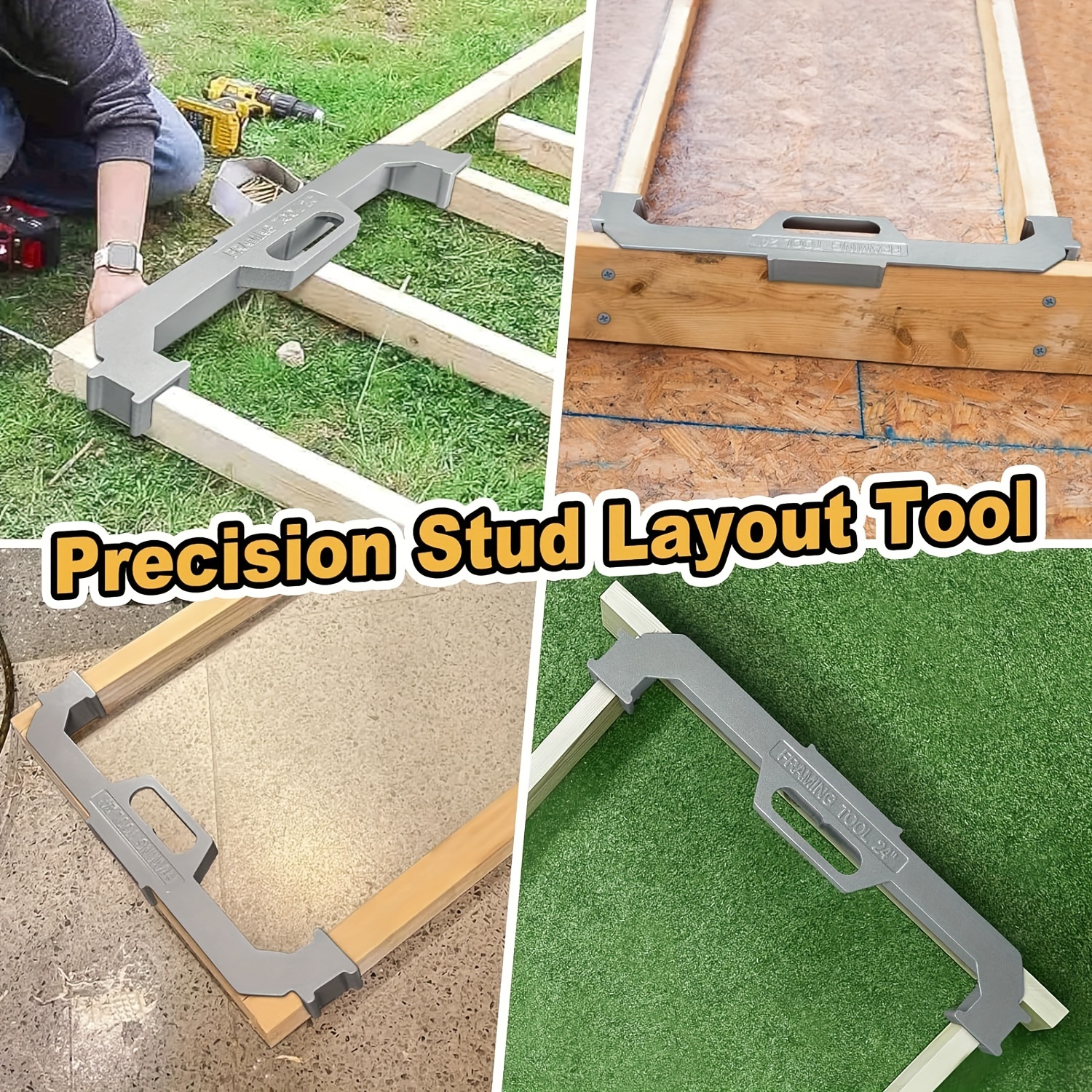 Framing Tools 16lnch Precision Stud Layout Tool On center - Temu