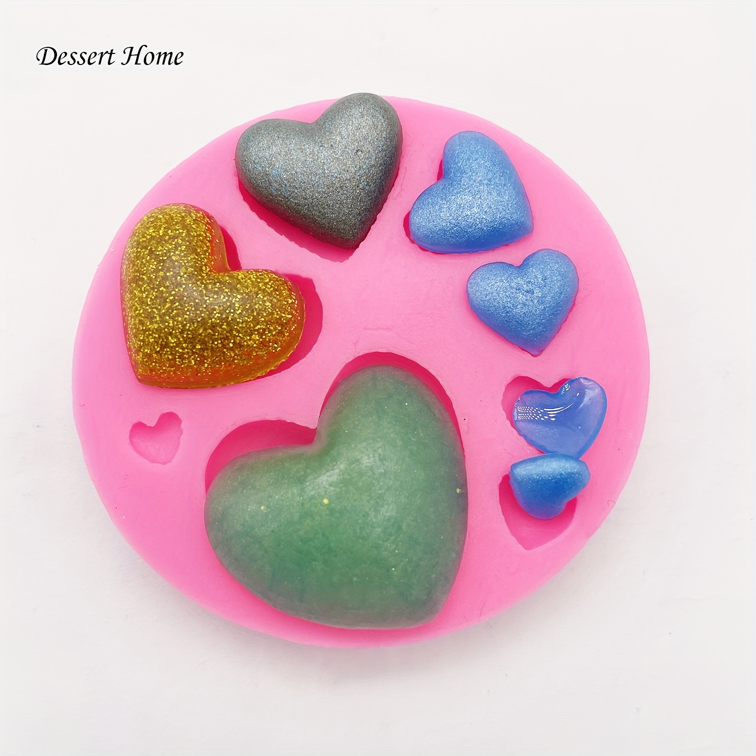 Heart Silicone Molds Valentine Chocolate Heart Molds - Temu