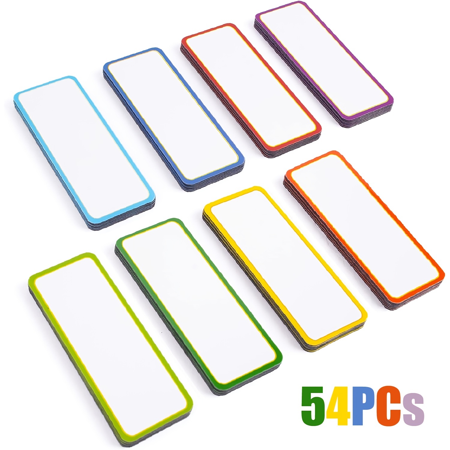 Magnetic Dry Erase Labels Name Plate Tags Flexible - Temu