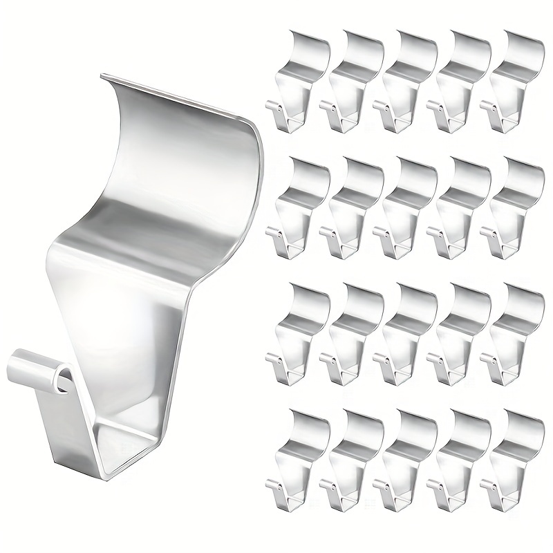 Heavy Duty Stainless Steel Siding Hooks Low Profile No Hole - Temu