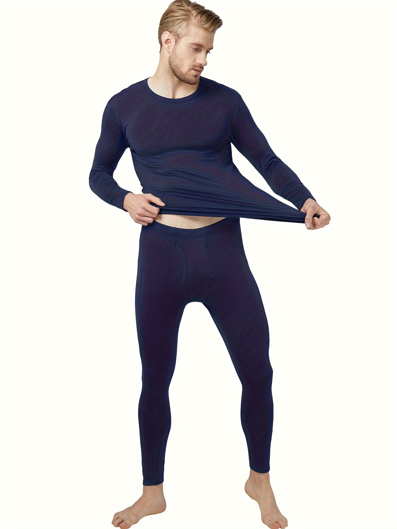 Thermajohn Long Johns for Men, Thermal Underwear for Men Long Underwear  Mens Leggings Thermal Pants Men Cold Weather Bottoms