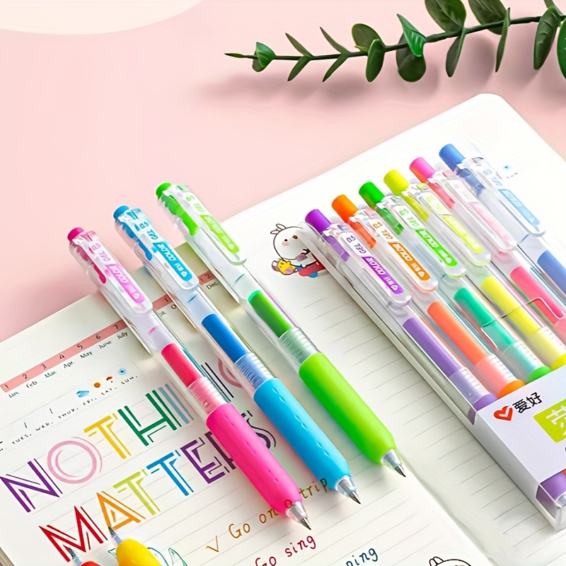 Aihao Journaling Gel Pens Cute Assorted Color Pens Fine - Temu