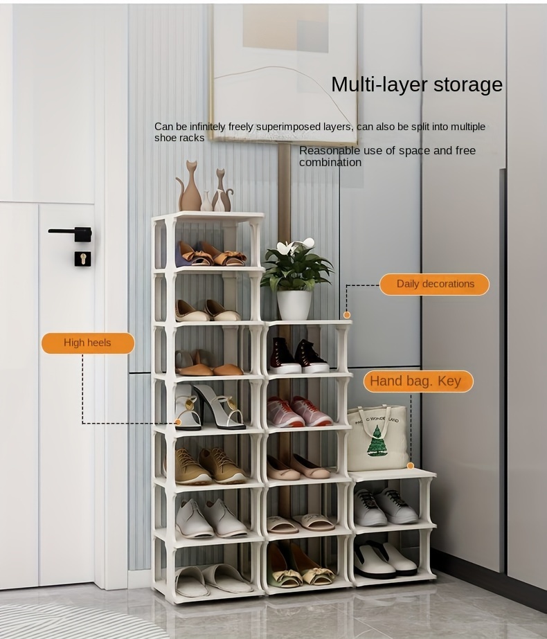 NOGIS Multi Layer Creative Shoe Rack Household Small Shoe Cabinet