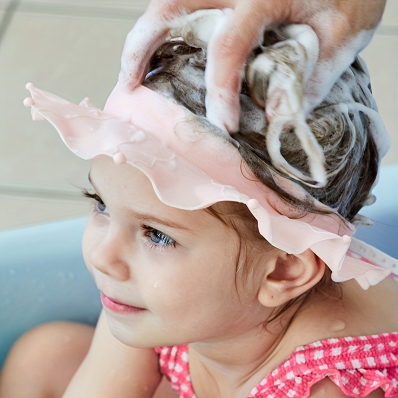3 Bonnet de Douche, Aide au lavage des cheveux pour enfants Kap, 3 Bonnet  de Douche