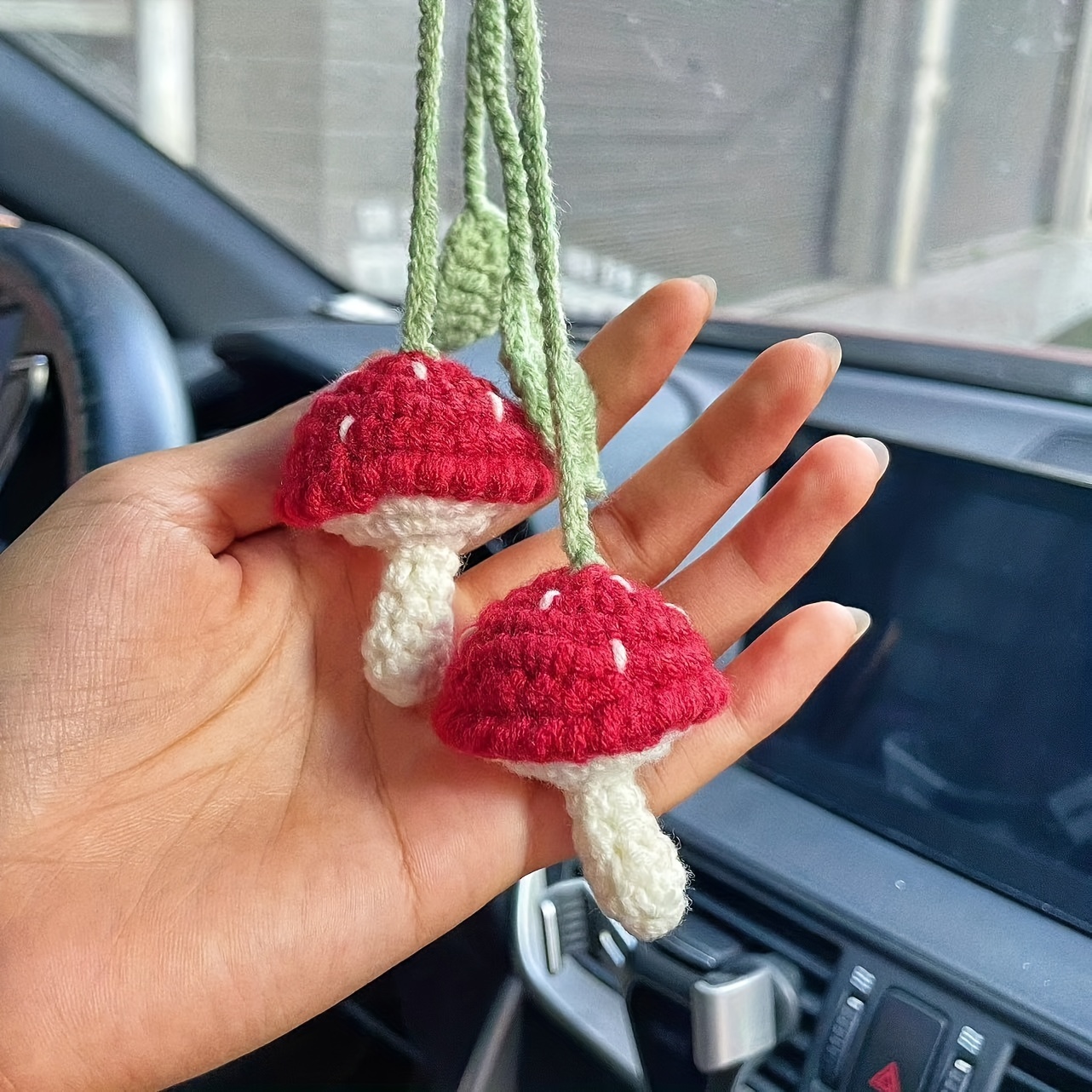 Mushroom Leaf Bookmark Crochet