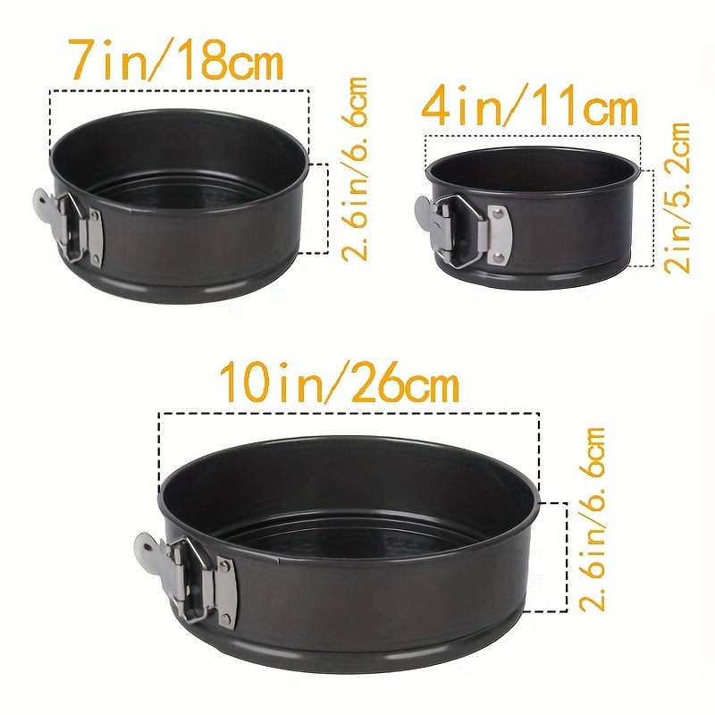 Cake Pan, Non-stick Springform Pan With Removable Bottom, Round Baking Pan,  Oven Accessories, Baking Tools, Kitchen Gadgets, Kitchen Accessories, Home  Kitchen Items - Temu
