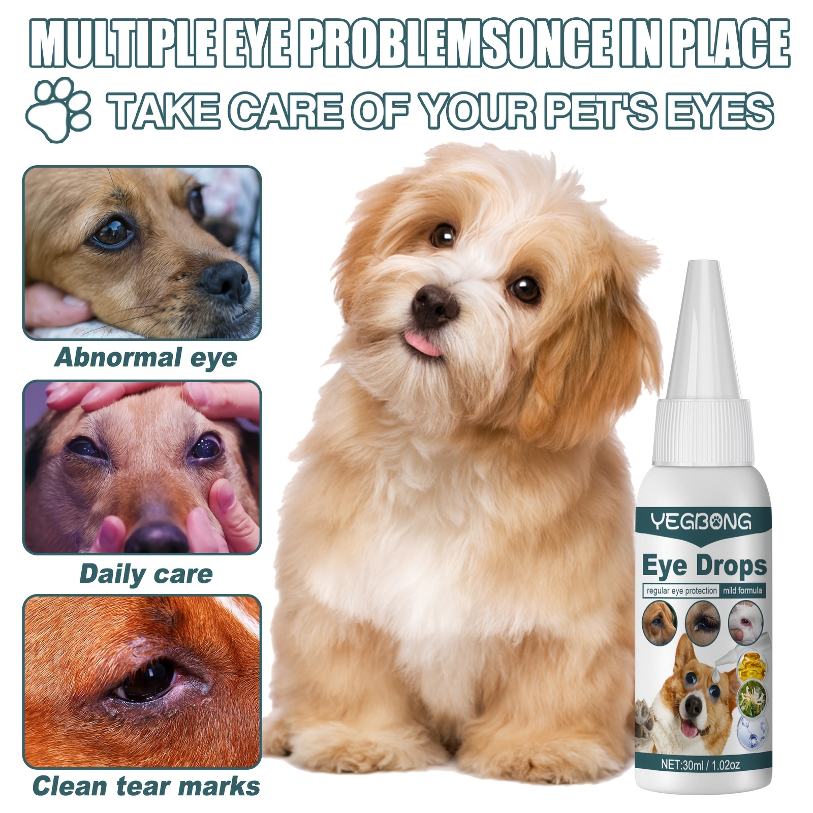 how to get tear stains off dogs eyes
