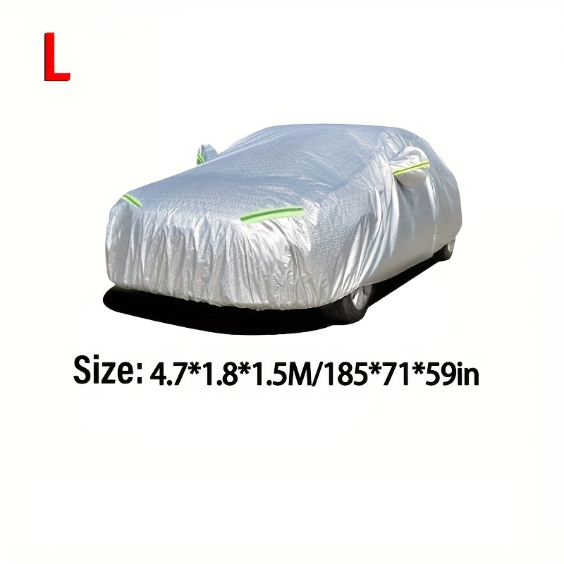 Vislone Vislone Universal Full Car Cover Outdoor Indoor Protection  Sunscreen Heat Protection Dustproof Scratch-Resistant Sedan Suit M-XXL 