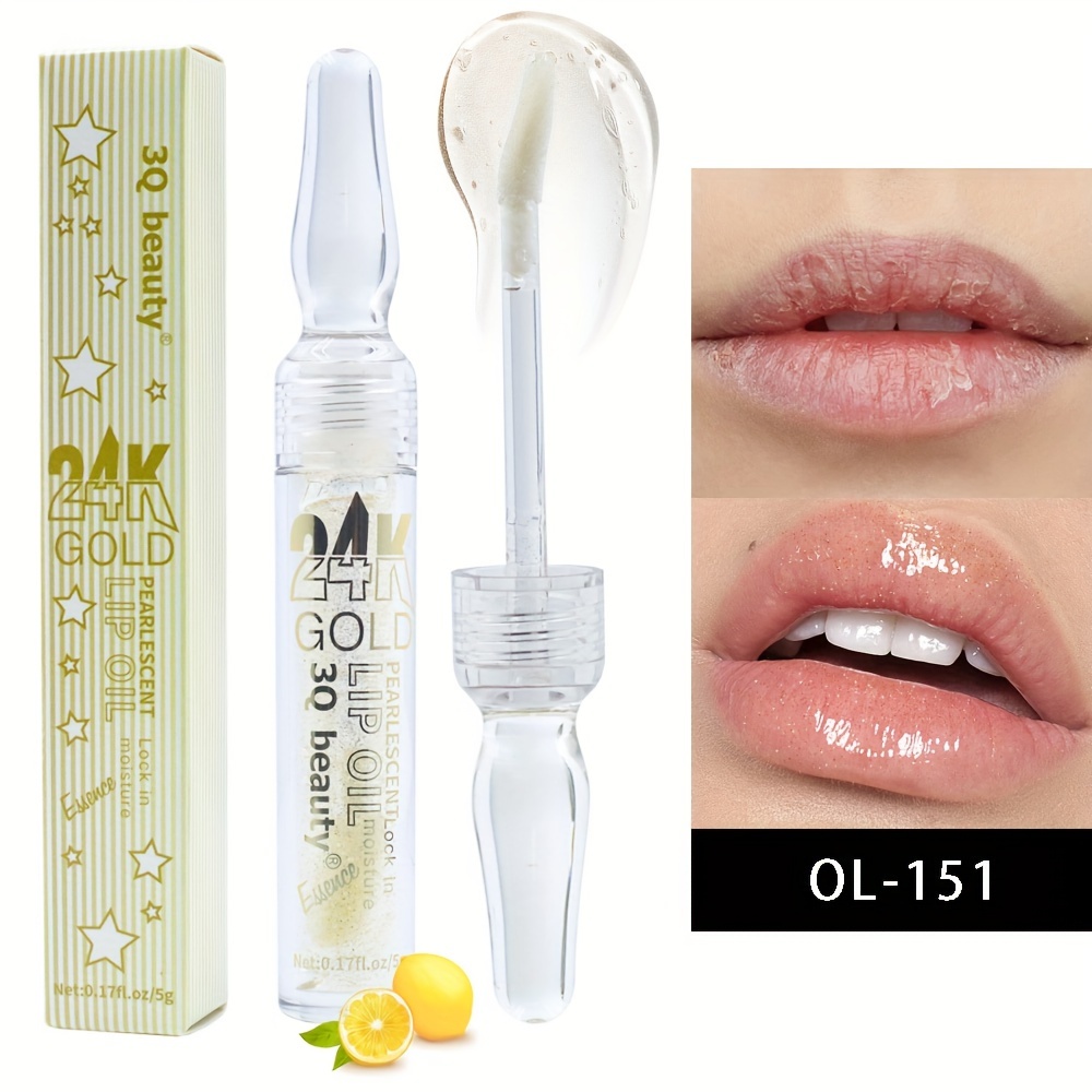 Clear Lip Gloss Hydrating Lip Oil Big Lips Gloss Base - Temu