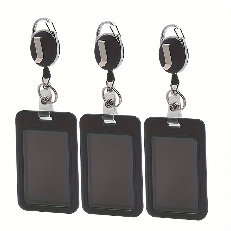 Sublimation Retractable Badge Holder Clip Blank Sublimation - Temu