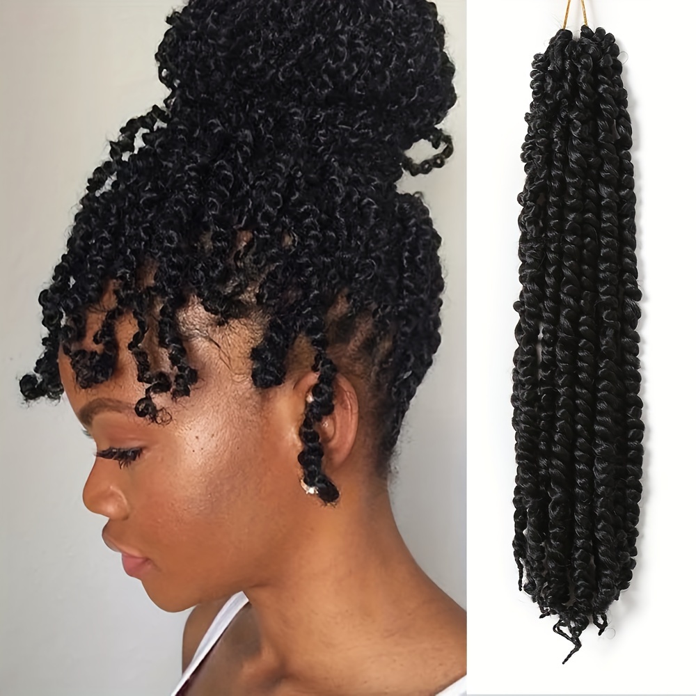 Boho Hair Style Spring Twist Passion Twist Braids Crochet - Temu