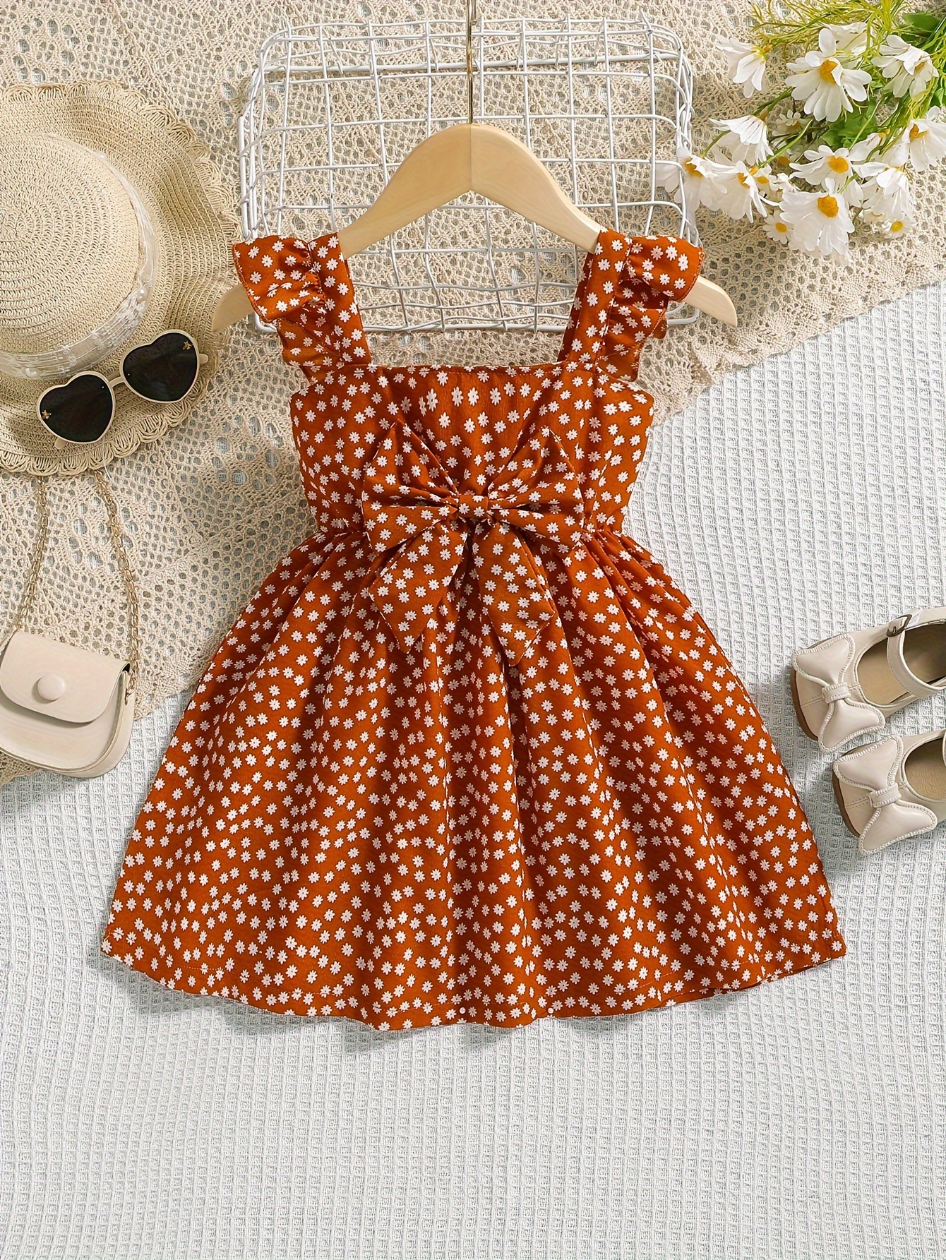 Red Polka Dot Dress - Temu