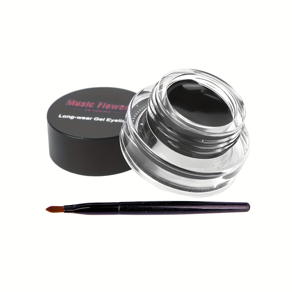 Music Flower Charm Rich Eyeliner Wholesale Not Smudge Waterproof Easy To Color Makeup Cosmetic