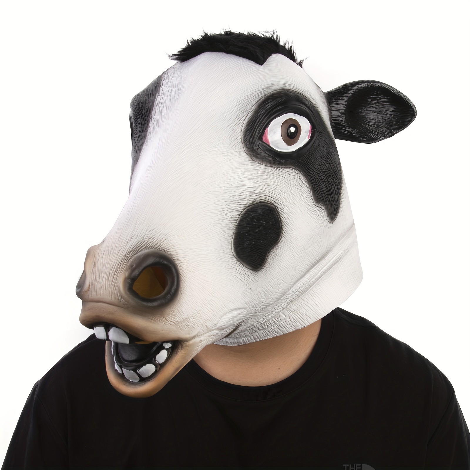 Pig Head Mask Therian Animal Latex Mascara Furry Horse Donkey Helmet Rave  Cosplay Novelty Clothes Halloween Costume For Men