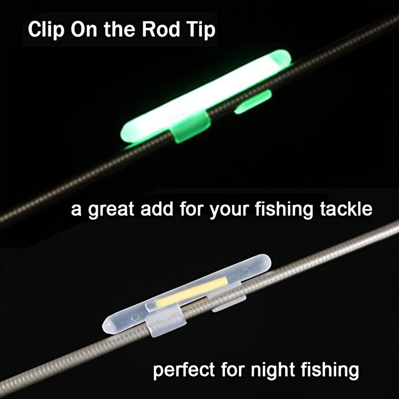 Clip Fishing Glow Sticks Get Ready Catch 'em Night Long! - Temu