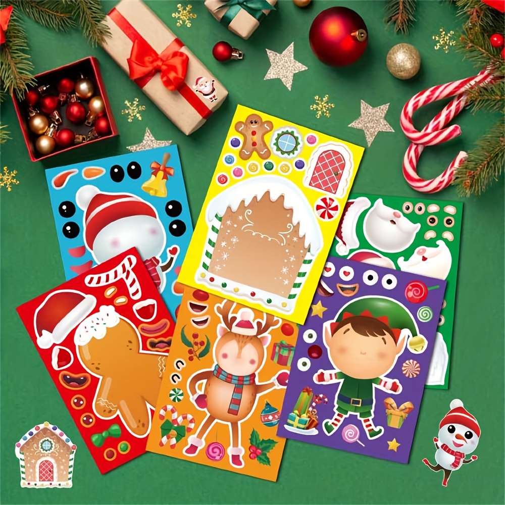 Christmas Stickers For Make Your Own Christmas - Temu