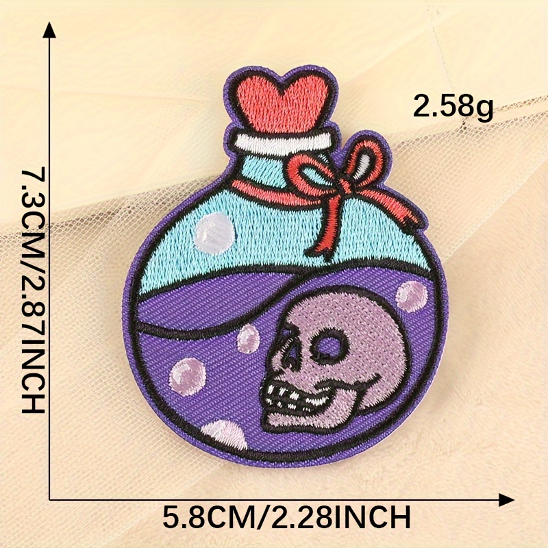 New Creative Novelty Embroidery Patch Stickers Diy Clothing - Temu
