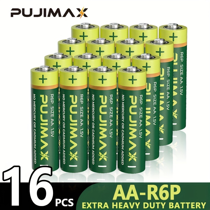 Piles Rechargeables AA Recharge Power Plus 1,5V 3000 mAh R6 AM3