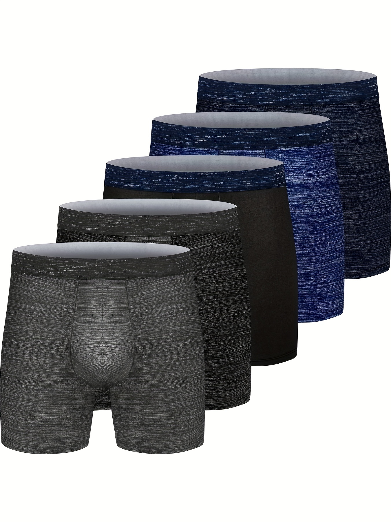 Men's Trendy Underwear Bamboo Fiber Moisture Wicking - Temu