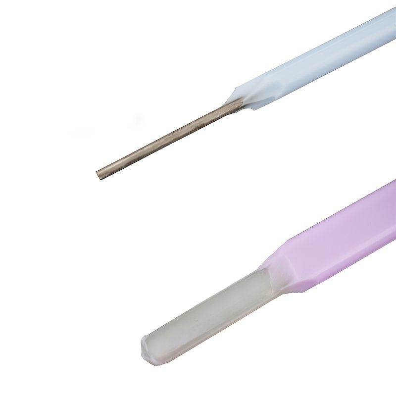 4Pcs Silicone Stir Sticks 5.5" Reusable Stirring Rods for Mixing Resin  Purple