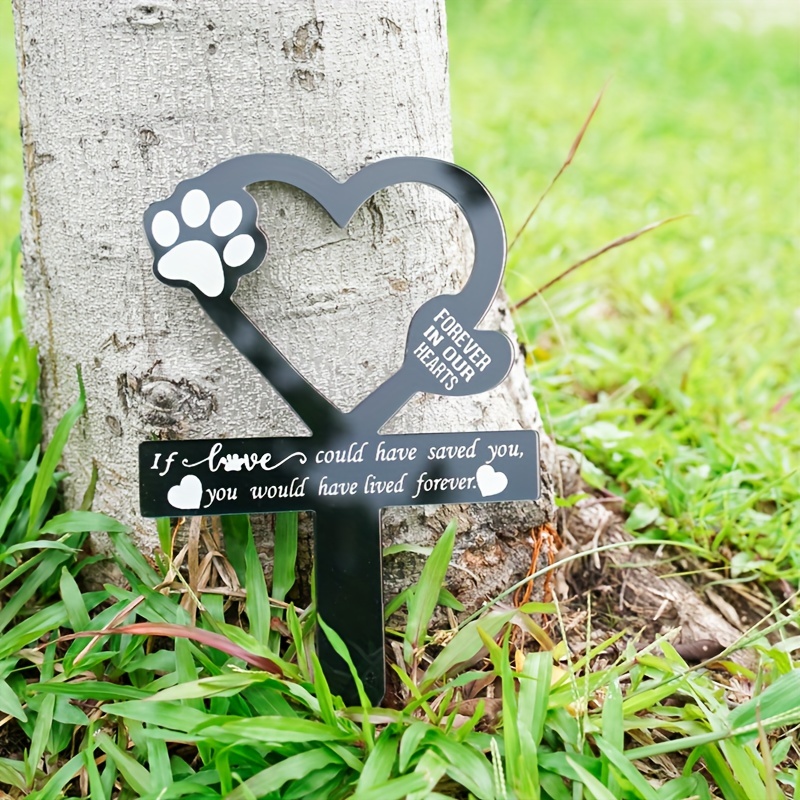 Memorial Grave Markers Pet Memorial Stake Dog Claw Sympathy - Temu