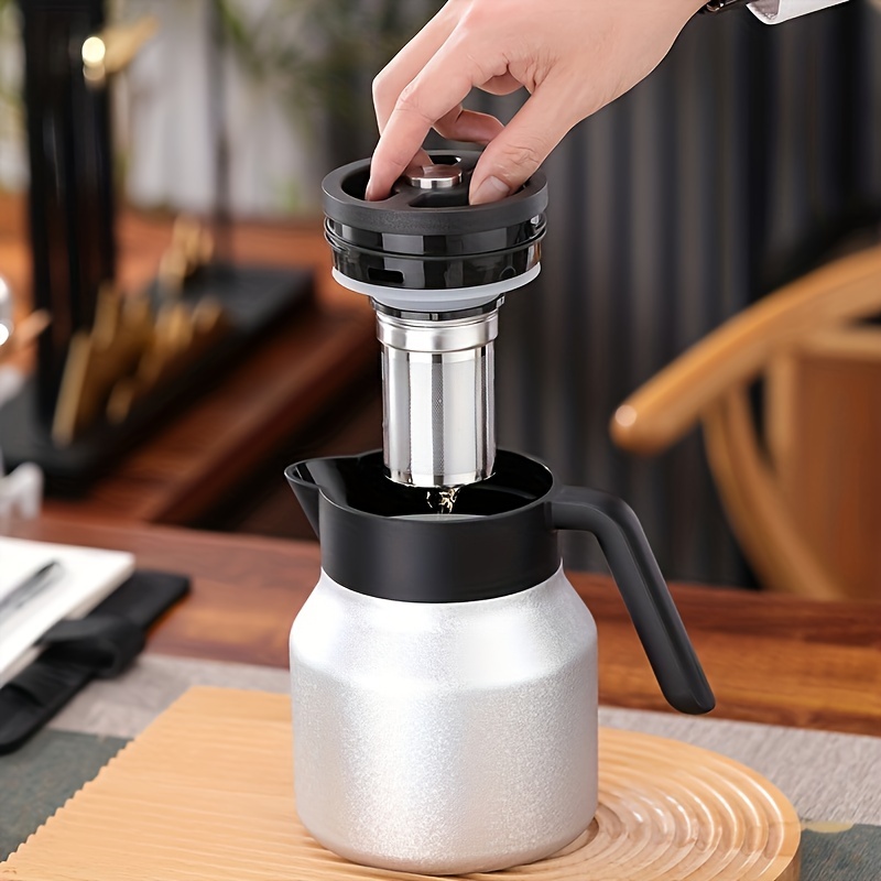 1000ML Glass Cold Brew Coffee Maker Coffee Pots Cafe Maker Coffe Filter  Juice Tea Teapot Kettle Coffeepots Handmade For Home