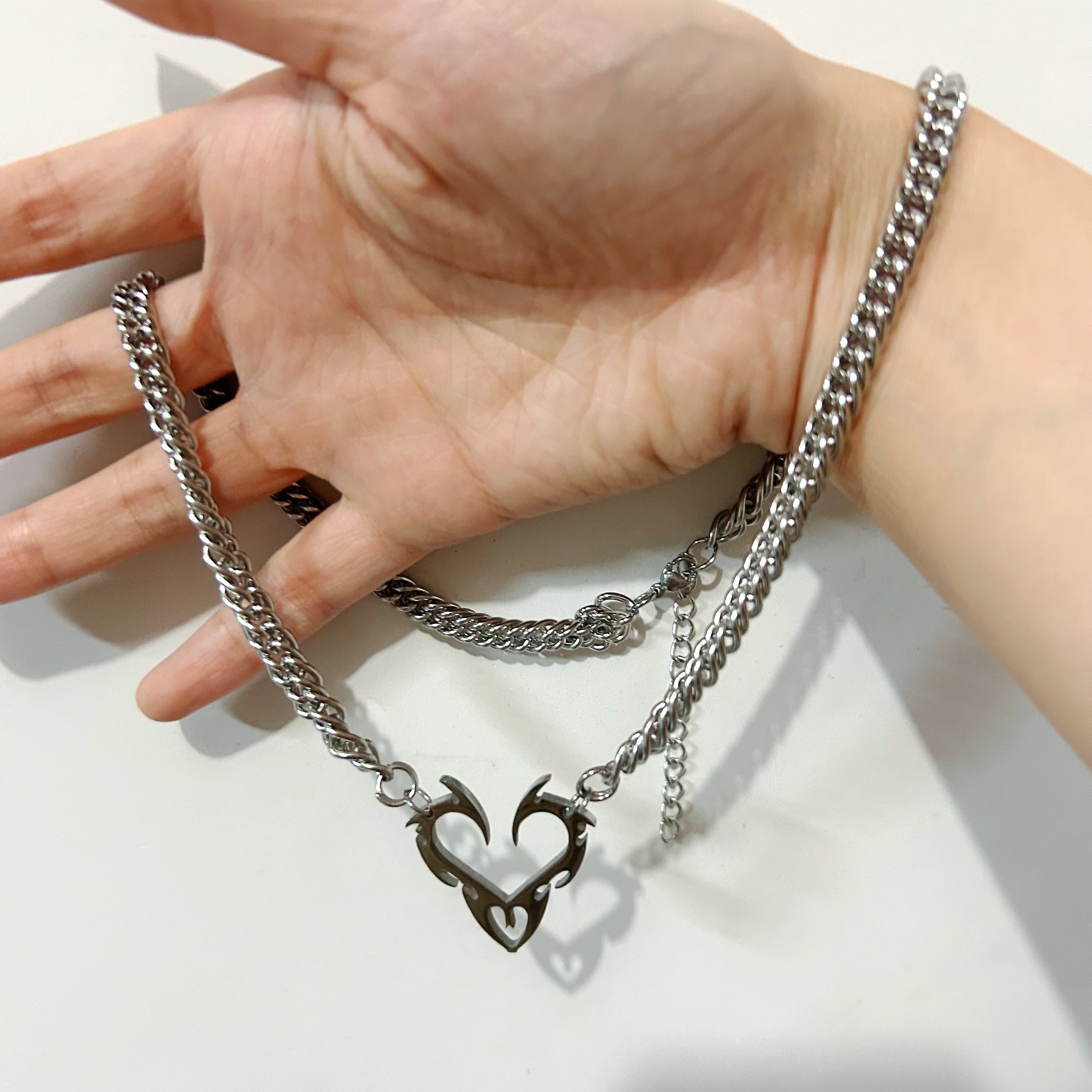 Xxxtentacion heart necklace sale