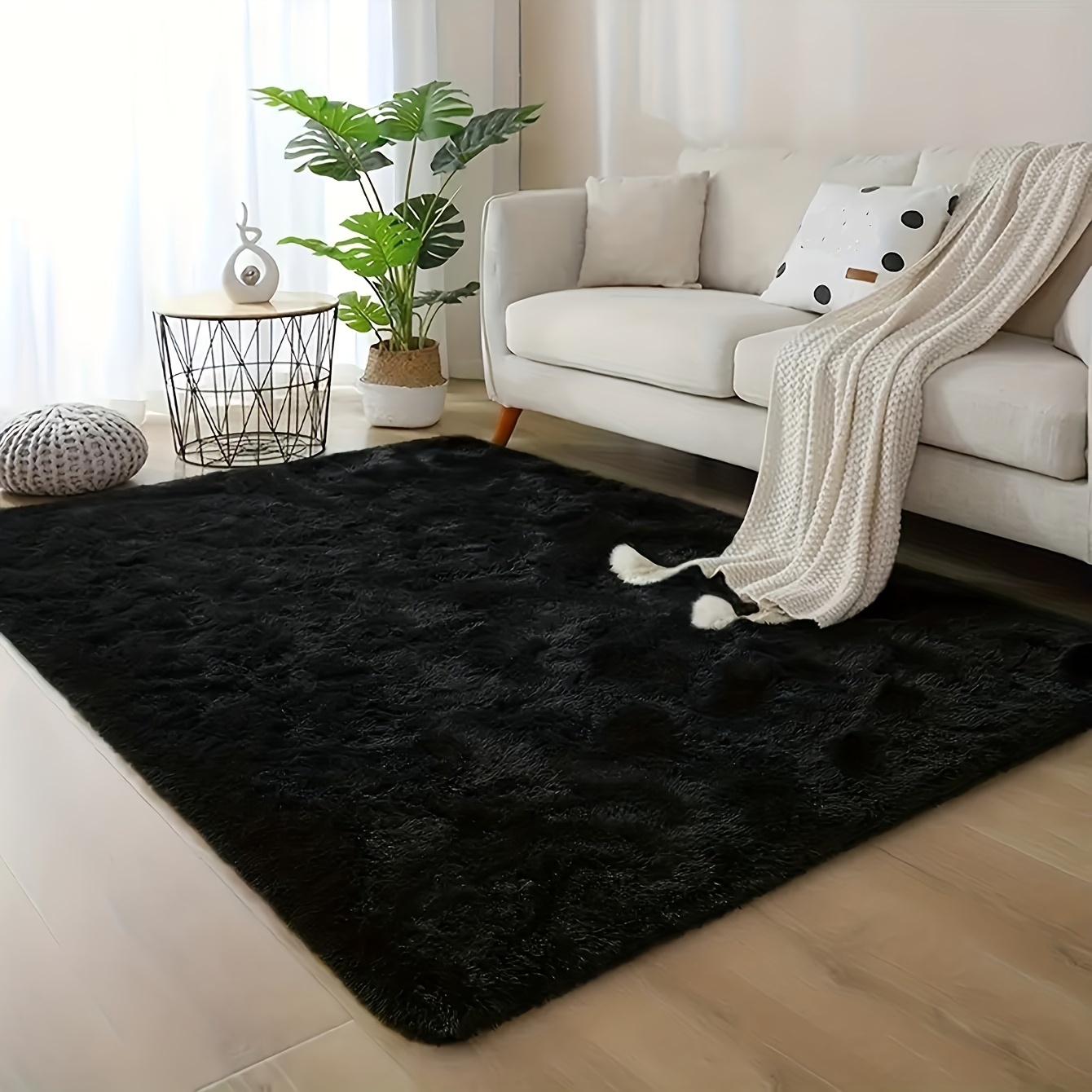 Alfombras de mullidas alfombra peluda para dormitorio de oveja de imitación  alfombras infantiles alfombra para sa gris perfecl alfombras pequeñas para  dormitorio