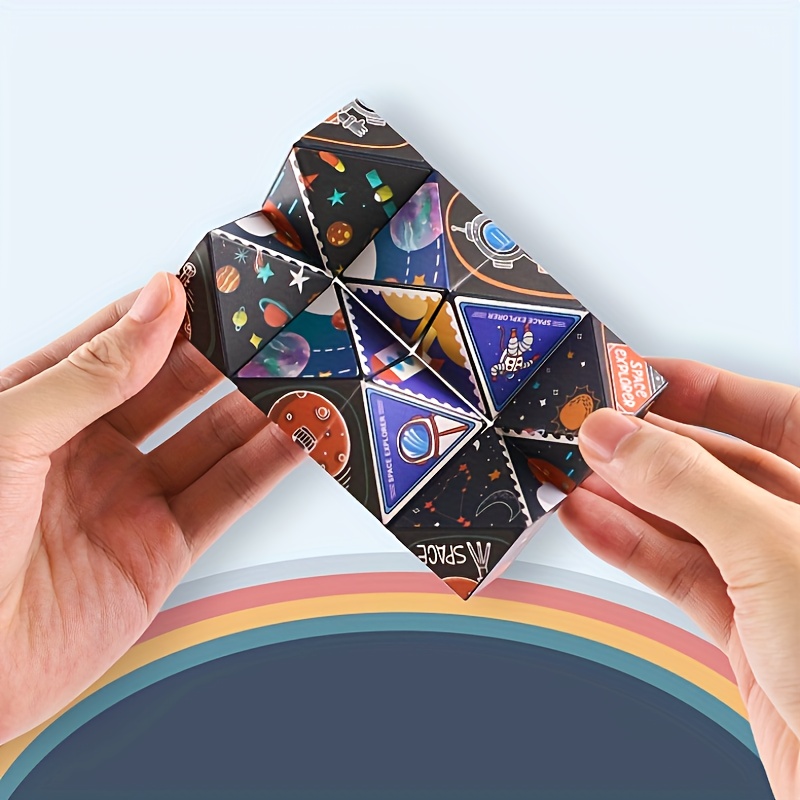 3D Changeable Magic Cube Anti Stress Fidget Toy Gift