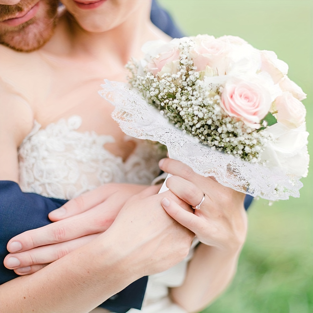 1pc Wedding Bouquet Holder Foam Flower Arrangement Handle For Brides To Be  Used For Flower Arrangement
