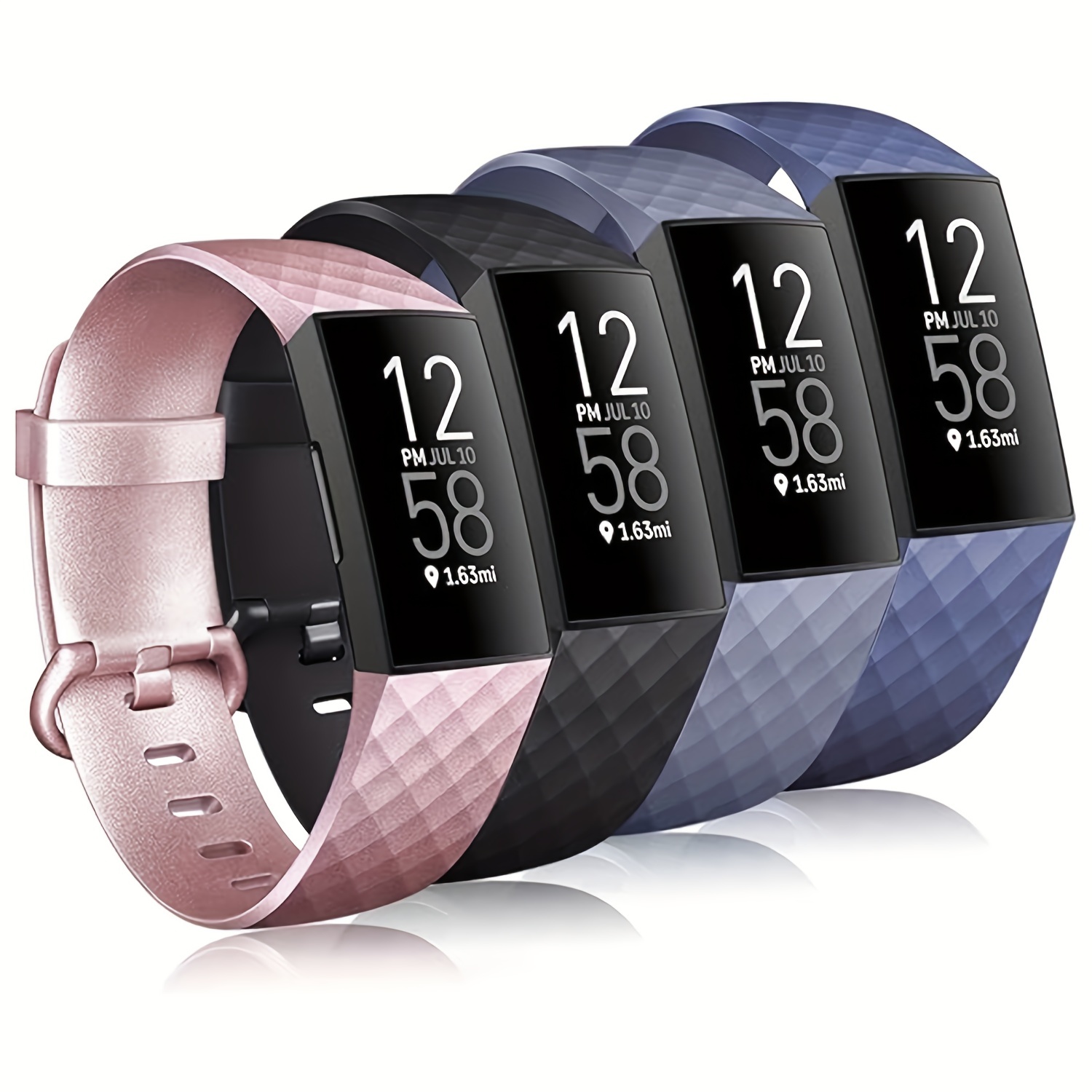 Fitbit Charge 2 - Argent - Tracker d'activités avec bracelet