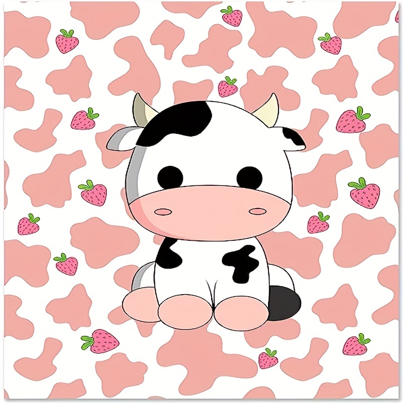 Cute cow print deals wallpaper