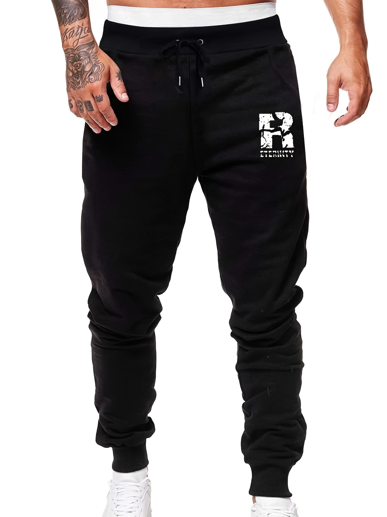 Big R Men's Sports Pants - Drawstring Jogging Trousers - Comfortable Joggers