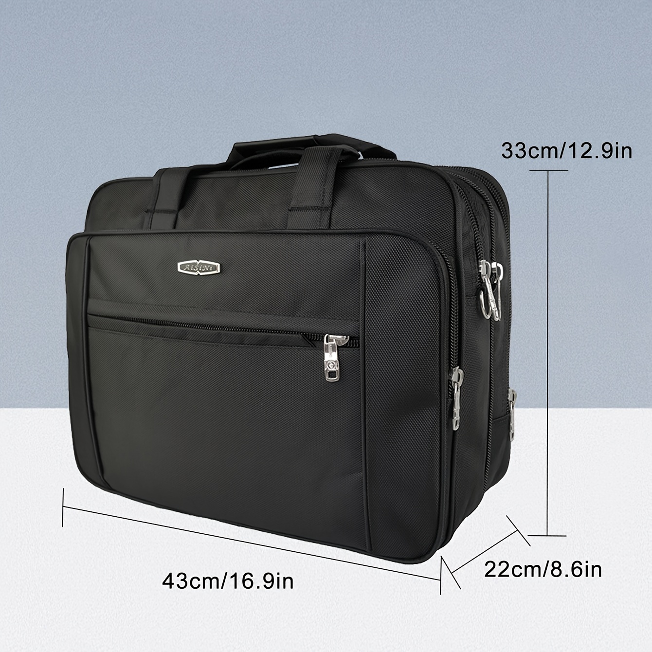 Women's Printed Handbag Business Professional Briefcase Large Capacity  Contrast Color File Bag Laptop Bag - Temu