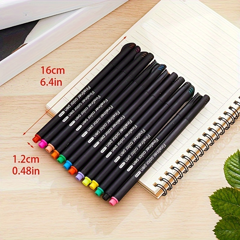 36 Colors Journal Planner Pens Colored Fine Point Markers Drawing Pens  Porous Fineliner Pen for Writing Note Taking Calendar Agenda Coloring - Art  School Office Supplies
