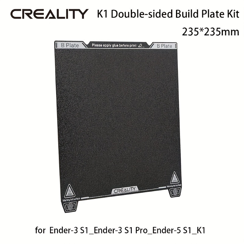 Creality K1 /Ender 5 S1 /Ender 3 S1 Pro PEI Build Plate Kit 235*235mm