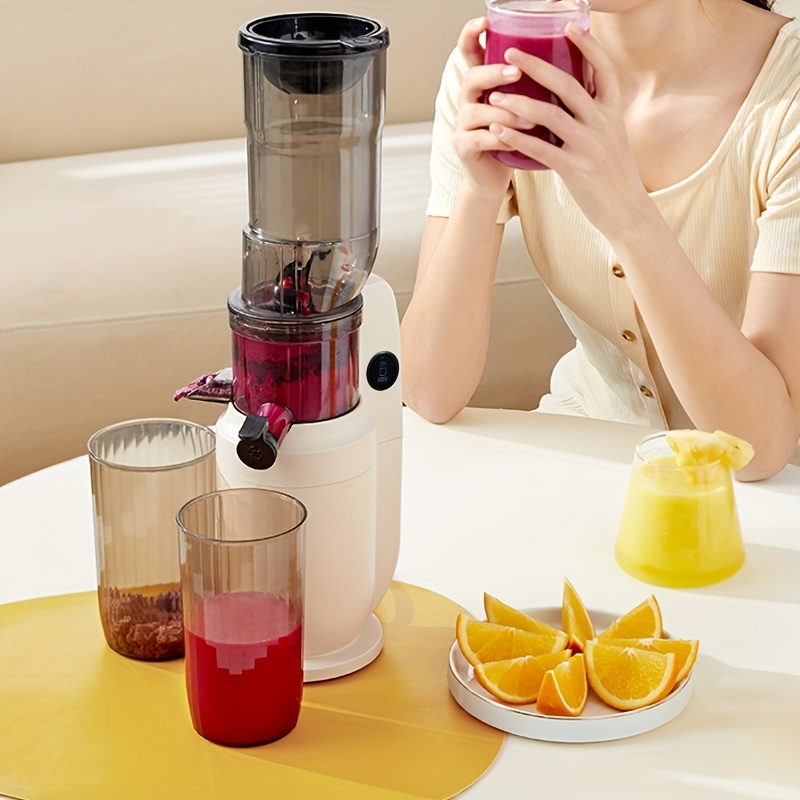 Mini Portable Blender Fruit Juicer Machine Intelligent Citrus Press Juicer  Blender Fruit Vegetable Pulp Juice Separation Machine