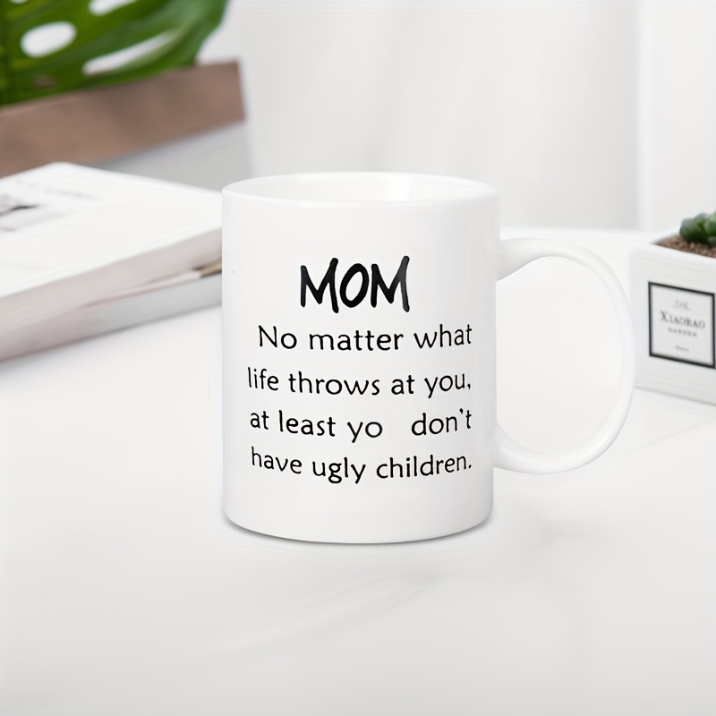 Mom Ceramic Coffee Mug White Tea Mug For Mom Classic - Temu