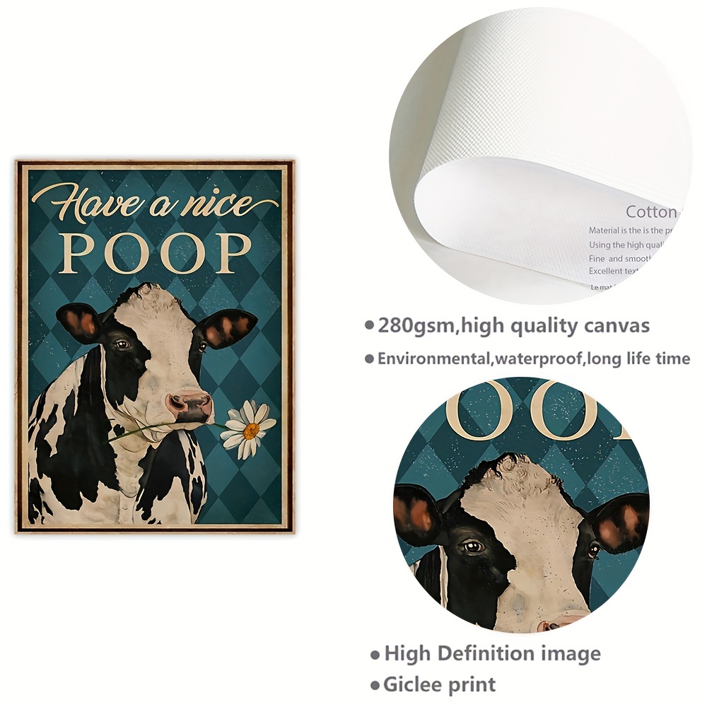 A Good Poop Makes Me Happy Art Print by teapartyanimals