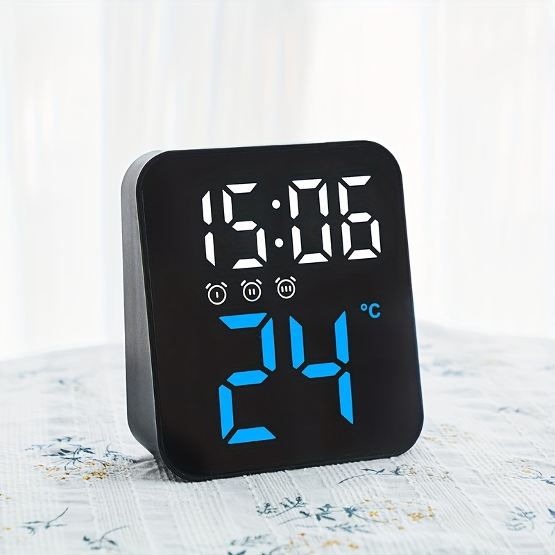 moderne Uhr Elektronische Uhr Wecker Kleine Digitaluhr Digitaler