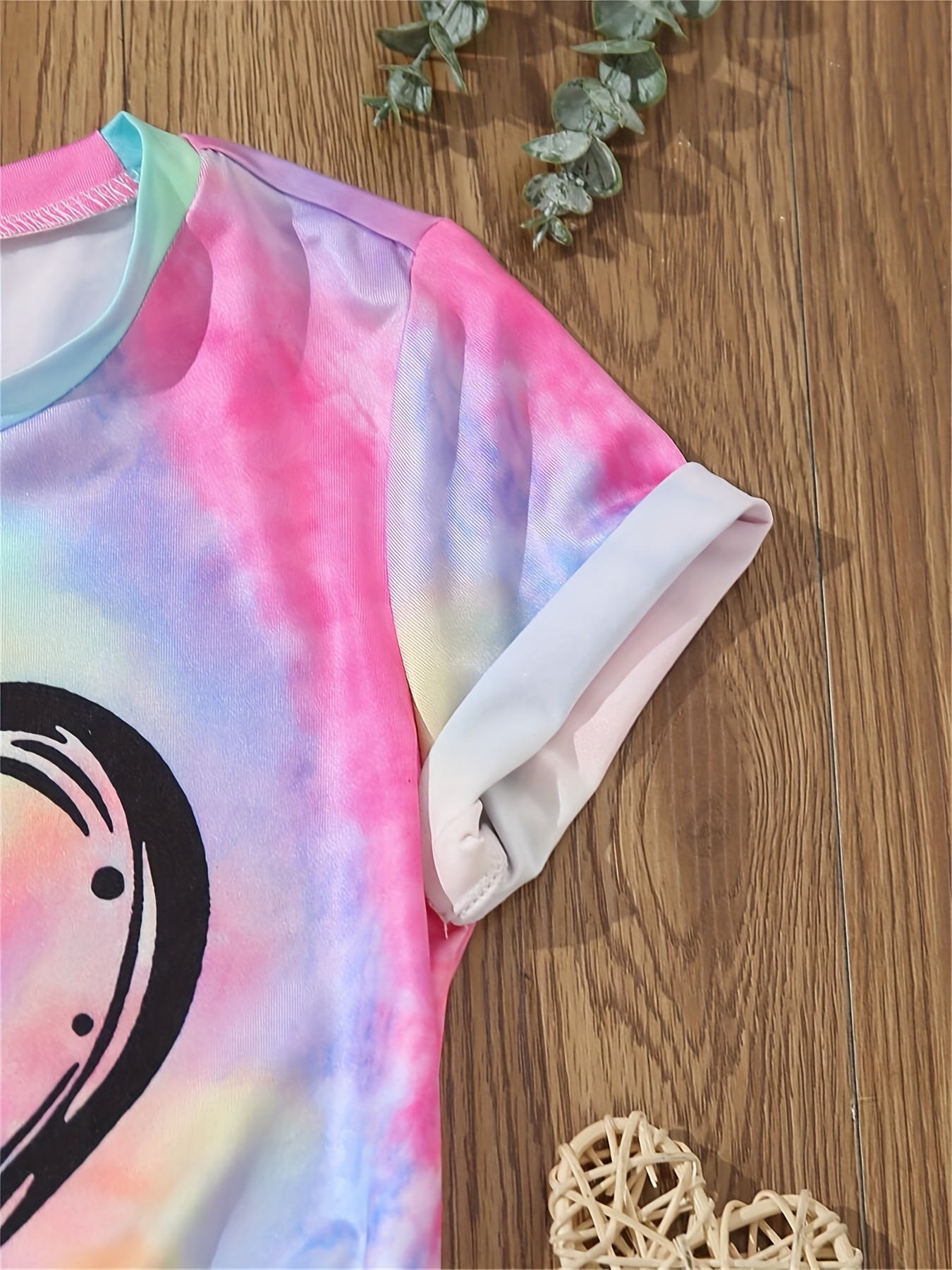 Sport Anzug Mädchen Taifun T-Shirt Kurzarm Rundhal Produktbild-Vorschau 7