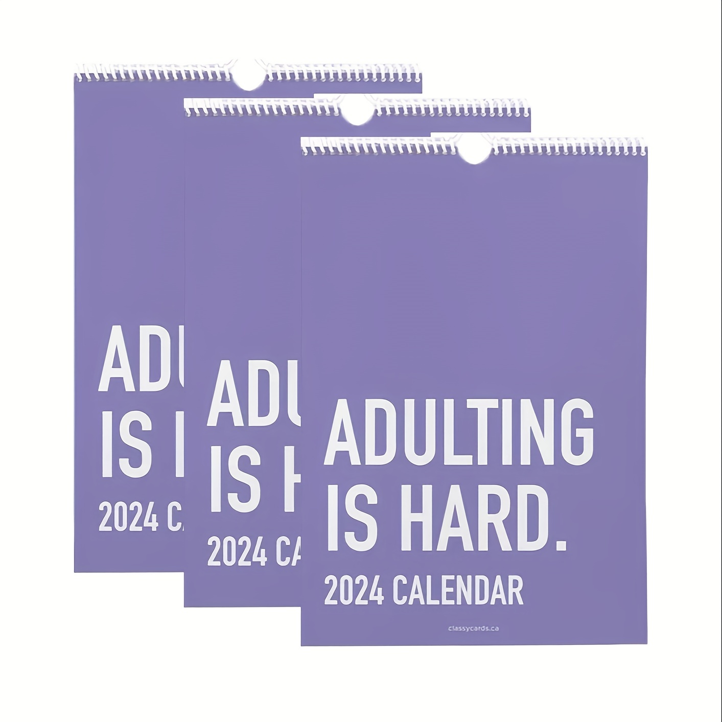 Adulting Is Hard Calendario 2024 Ispiratore Mensile Settimanale