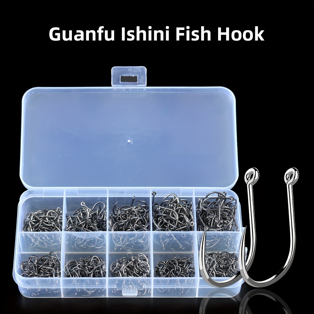 Fish Hooks Set: Barbed Treble Hooks Freshwater Saltwater - Temu