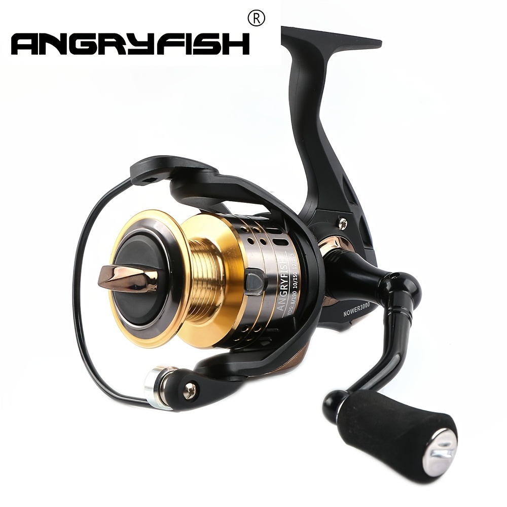 Angryfish 8 1bb Collapsible Spinning Fishing Reel With 5 2 1 - Temu New  Zealand