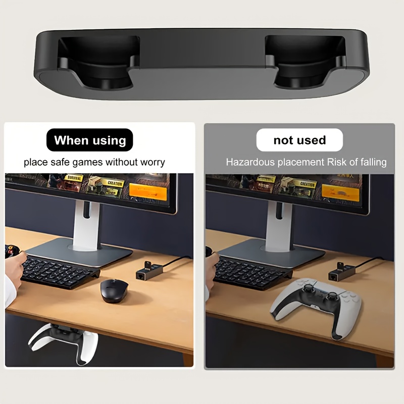 Portable Game Controller Hanging Storage Rack for PS5 PS4